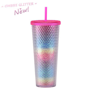 Water Cup with Straw